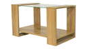 MESA RATONA O DE CENTRO RECTANGULAR MESADA DE VIDRIO