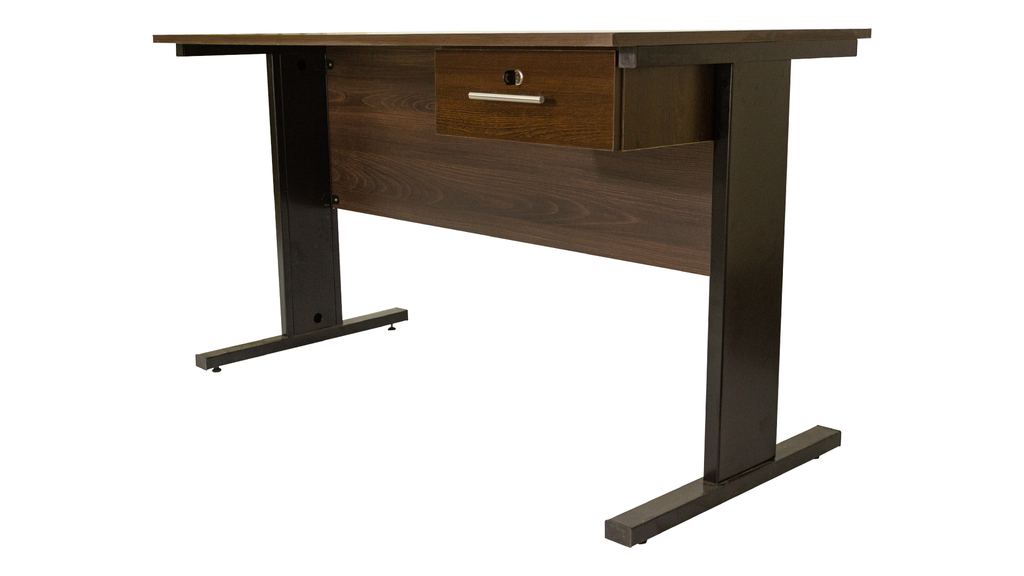 Escritorio de Patas Metalicas - 1 Cajon