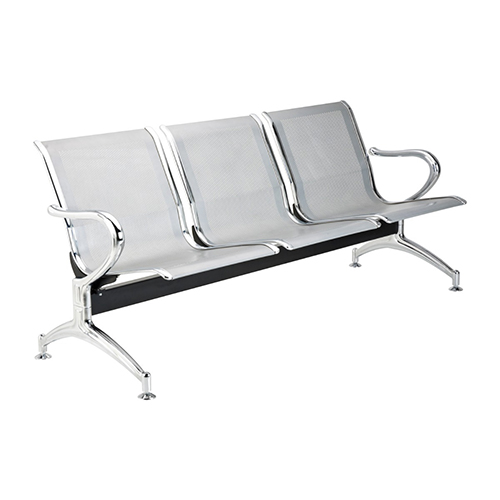 Tandem Metalico de 3 Asientos