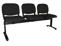 [56101504-9989] Tandem Tapizado de 3 Asientos